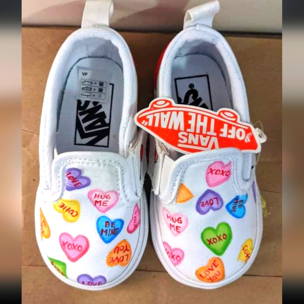 Size 6 Vans custom